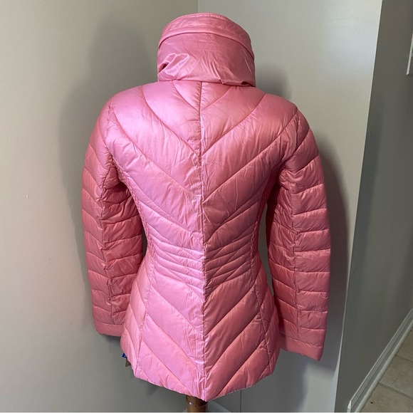 BERNARDO Packable Ecoplume  Puffer Jacket Channel Quilted panels lightweight M - Picture 2 of 11